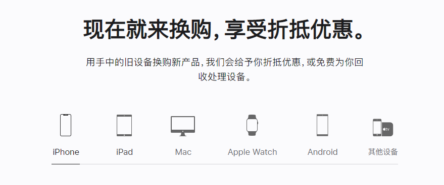 美姑苹果手机维修分享iPhone以旧换新的去处 