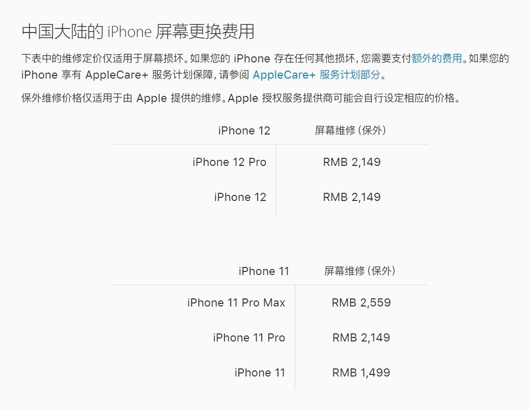 美姑苹果手机维修分享iPhone 12/12 Pro 更换屏幕多少钱 